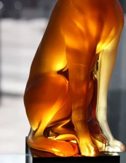 Outlet Sculpture lévrier lalique Bestiaire|Animaux Cristal