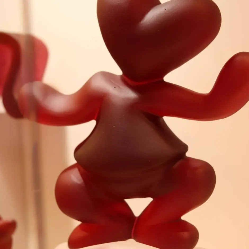 Hot Sculpture mister lover Daum par Faben Sculptures Cristal|Editions D’Art