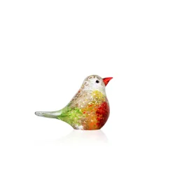 Clearance Sculpture moineau cristal orange Bestiaire|Animaux Cristal