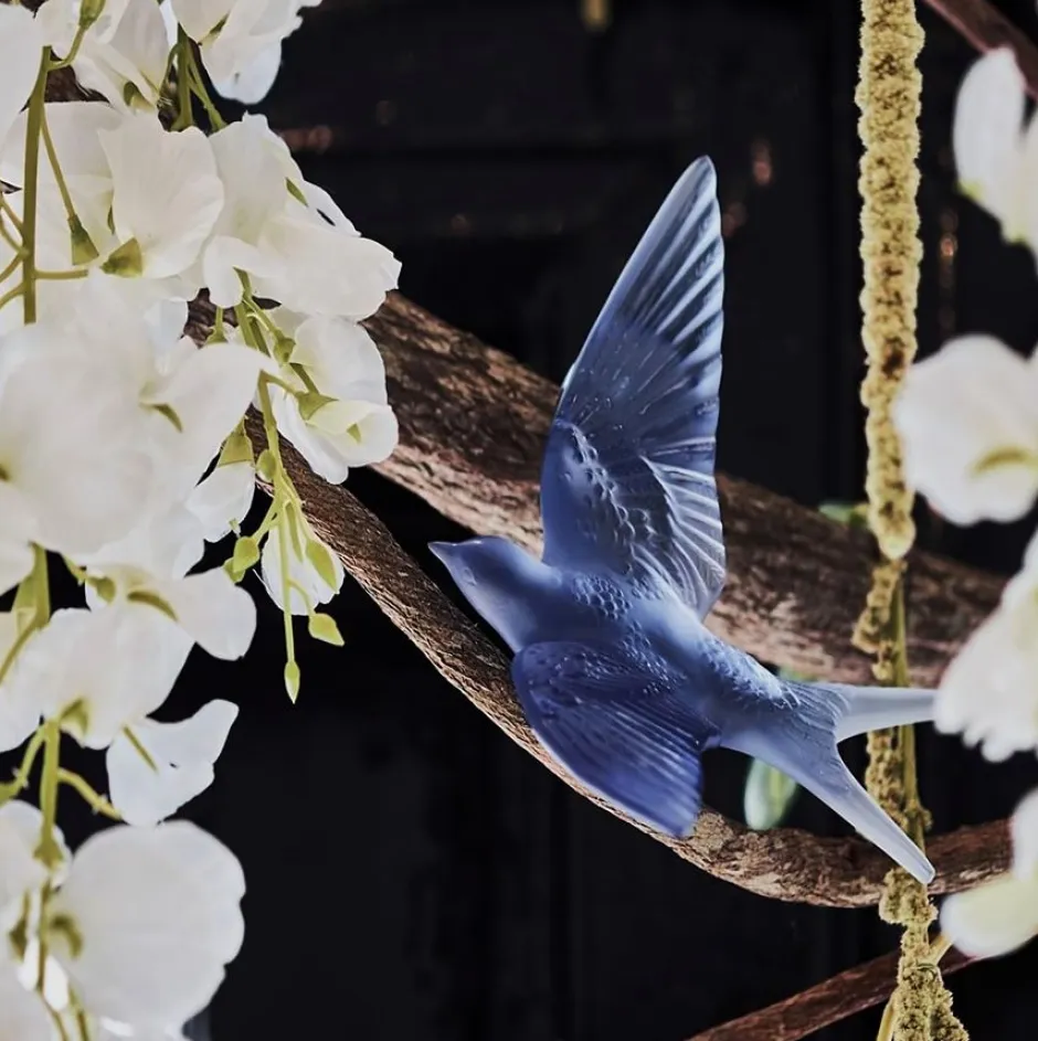 New Sculpture murale hirondelle lalique Sculptures Et Figurines|Bestiaire