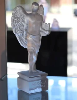 Sculpture music is love ange Éditions D’Art Cristal|Sculptures Et Figurines