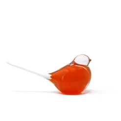 Discount Sculpture oiseau cristal orange Animaux Cristal|Bestiaire