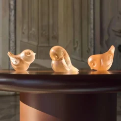 Discount Sculpture Piou-Piou Tête levée Lalique Bestiaire|Sculptures Et Figurines