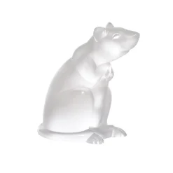 Clearance Sculpture rat lalique Animaux Cristal|Sculptures Et Figurines
