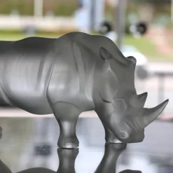 Discount Sculpture rhinocéros lalique Sculptures Et Figurines|Bestiaire