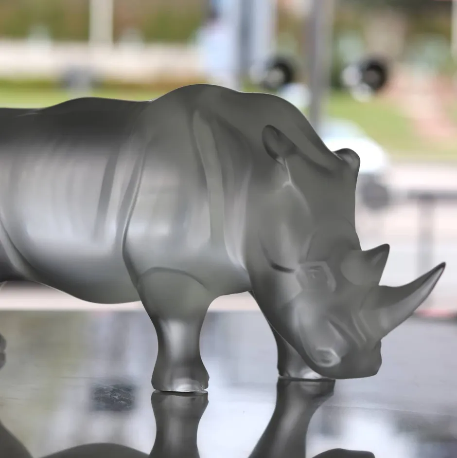 Discount Sculpture rhinocéros lalique Sculptures Et Figurines|Bestiaire