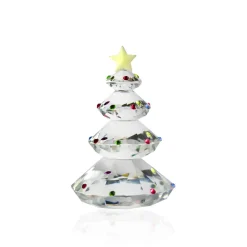 Discount Sculpture Sapin de Noël cristal incolore édition 2025 Décoration