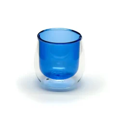 Clearance Set 2 Expresso en cristal double paroi Coffrets Verres Cristal|Art De La Table