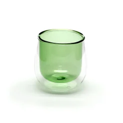 Clearance Set 2 Expresso en cristal double paroi Coffrets Verres Cristal|Art De La Table