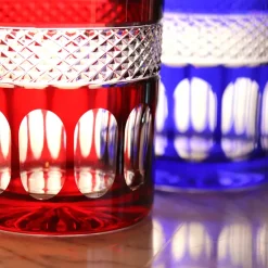 Sale Set 2 gobelets en cristal mireille Art De La Table|Verre Cristal Couleur