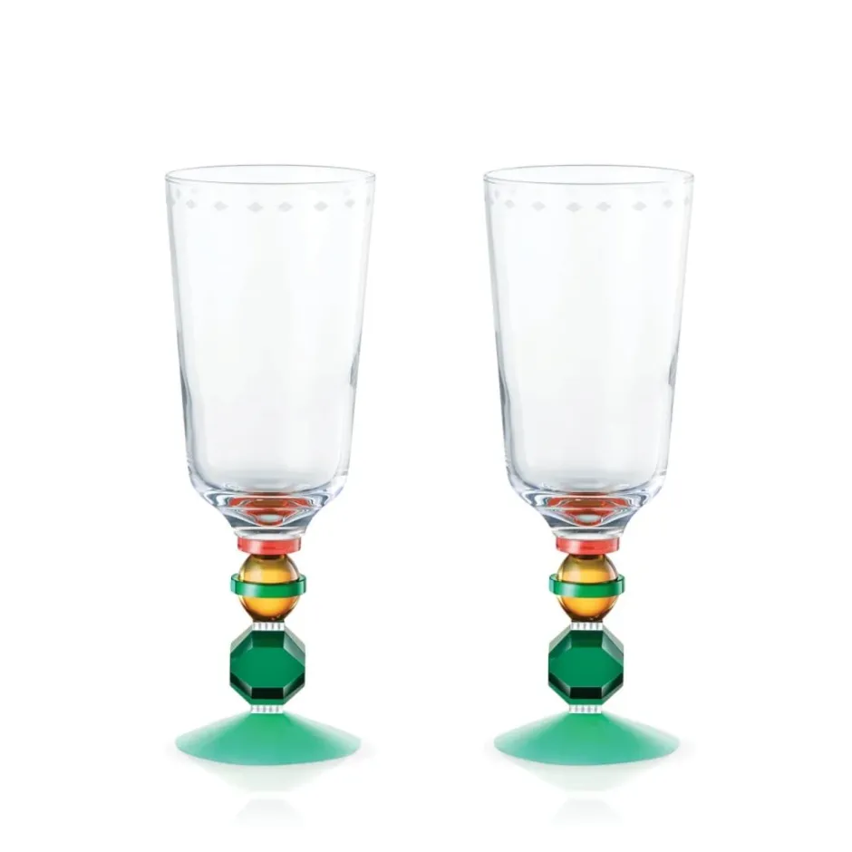 Set 2 grand verre Mayfair Reflections Copenhagen Coffrets Verres Cristal|Verre Cristal Couleur