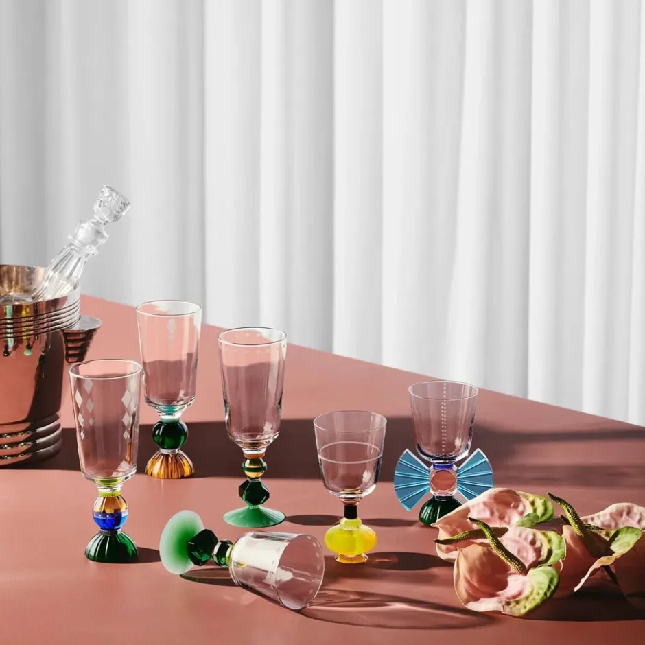 Set 2 grand verre Mayfair Reflections Copenhagen Coffrets Verres Cristal|Verre Cristal Couleur