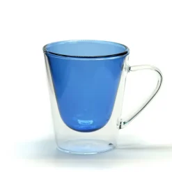 Outlet Set 2 Mugs en cristal double paroi Verre En Cristal Taillé|Art De La Table