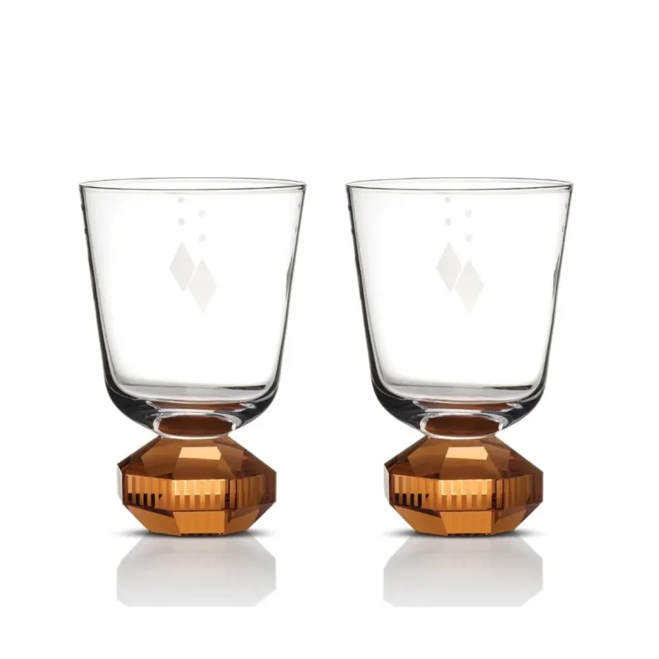 Hot Set 2 verre Chelsea clair rouge Reflections Copenhagen Verre|Verre À Pied