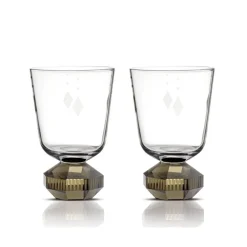 Clearance Set 2 verre Chelsea clair gris Reflections Copenhagen Verre À Pied|Coffrets Verres Cristal