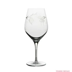 Hot Set 2 Verres bordeaux cristal taillé raisin lehrer Art De La Table|Verre À Vin
