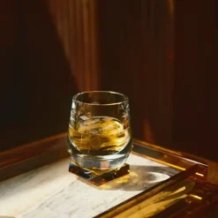 Hot Set 2 Whimsy ambre verre à whisky Reflections Copenhagen Verre À Whisky|Verre