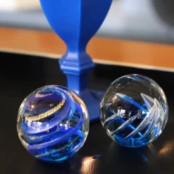 Hot Sulfure célébration bleu GM Décoration|Sulfures, Presse-Papiers