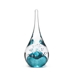 Outlet Sulfure goutte bulle cristal turquoise Décoration|Sulfures Cristal