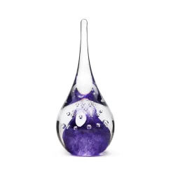 Sulfure goutte bulle cristal violet Décoration|Sulfures Cristal