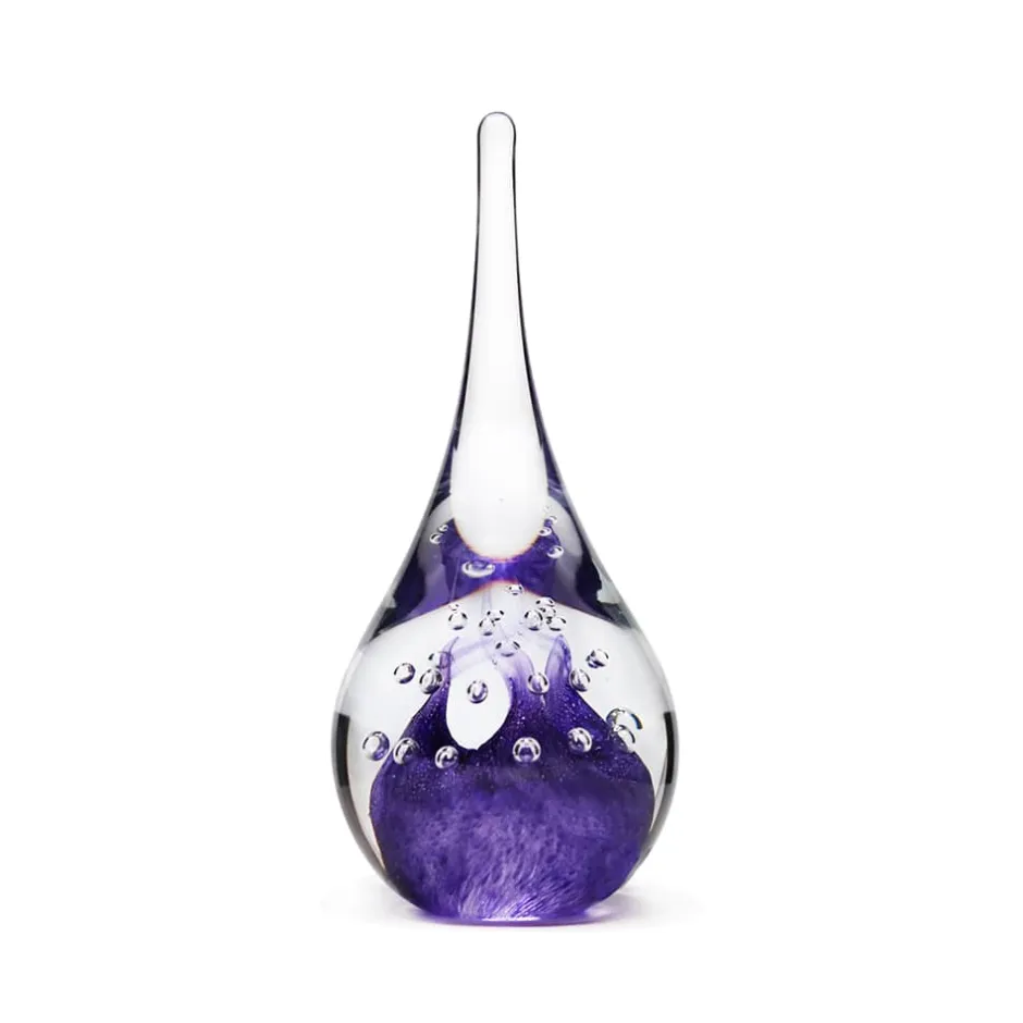 Sulfure goutte bulle cristal violet Décoration|Sulfures Cristal