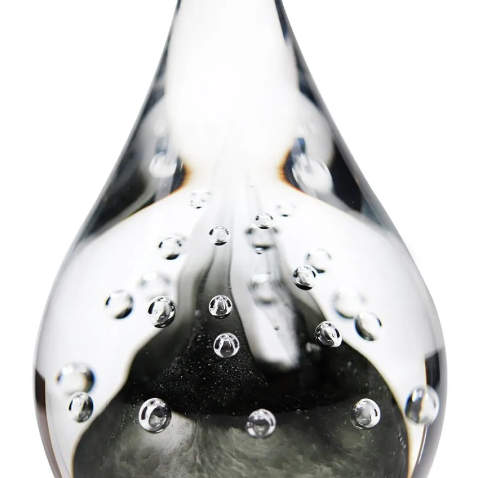 Sale Sulfure goutte bulle cristal noir Sulfures, Presse-Papiers|Décoration