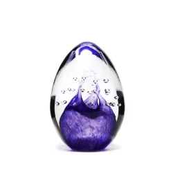 Hot Sulfure oeuf bulle cristal violet Sulfures Cristal|Sulfures, Presse-Papiers