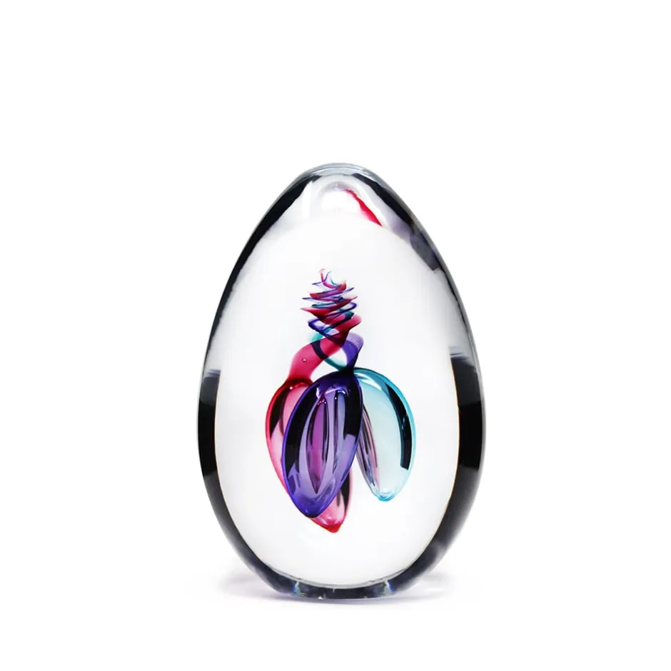 Outlet Sulfure oeuf tourbillon cristal Sulfures, Presse-Papiers|Décoration