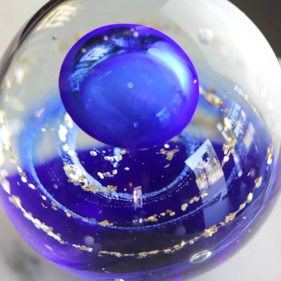 Sale Sulfure voie lactée bleu Sulfures Cristal|Sulfures, Presse-Papiers Cristal