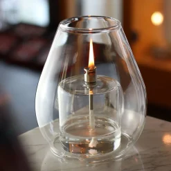 Sale Support Hurricane pour lampe à huile Coupes, Coupelles Et Photophores|Photophores, Bougeoirs Cristal