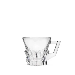 Outlet Tasse café crack cristal de bohême Verre En Cristal Taillé|Art De La Table