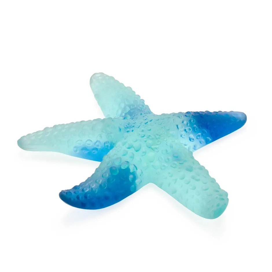 Discount Étoile de mer bleue daum Bestiaire|Sculptures Cristal