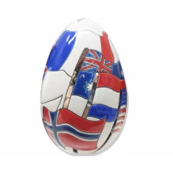 Best Œuf D-Day Émaux de Longwy 200 ex Éditions D’Art Cristal|Sulfures, Presse-Papiers Cristal