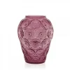 Hot Vase anémones mm fuchsia lalique Vases|Vases Cristal Couleur