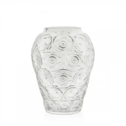 Best Vase anémones mm incolore lalique Vases|Vases Cristal Clair