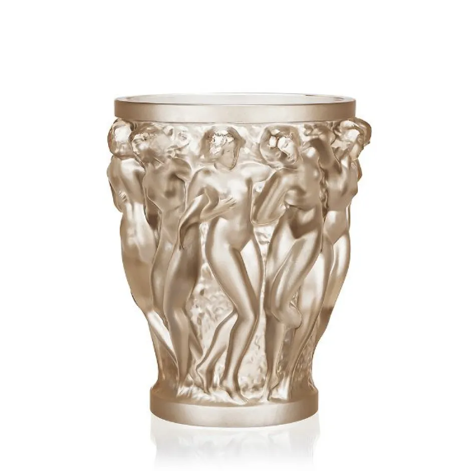 Vase bacchantes lustré or lalique Vases|Vases Cristal Couleur
