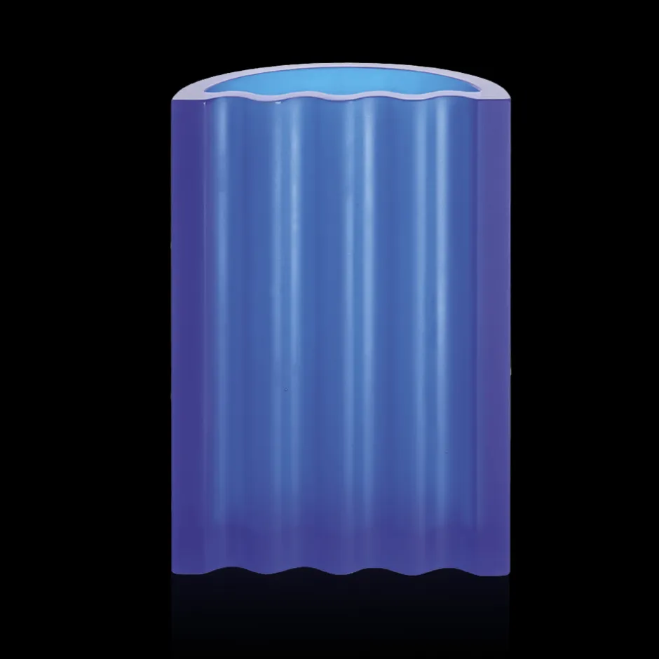 Best Vase bleu cobalt zigzag victoria wilmotte daum Vases|Editions D’Art