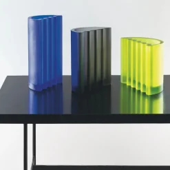 Best Vase bleu cobalt zigzag victoria wilmotte daum Vases|Editions D’Art