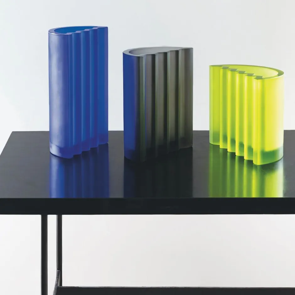 Best Vase bleu cobalt zigzag victoria wilmotte daum Vases|Editions D’Art