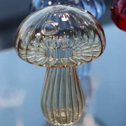 Discount Vase champignon verre or Vases|Vases Cristal Clair