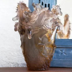 Best Vase cheval cavalcade grand modèle Daum Editions D’Art|Vases