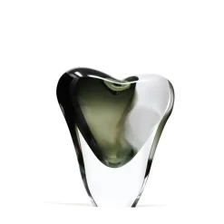 Online Vase coeur cristal de bohême gm Vases|Vases Cristal Couleur