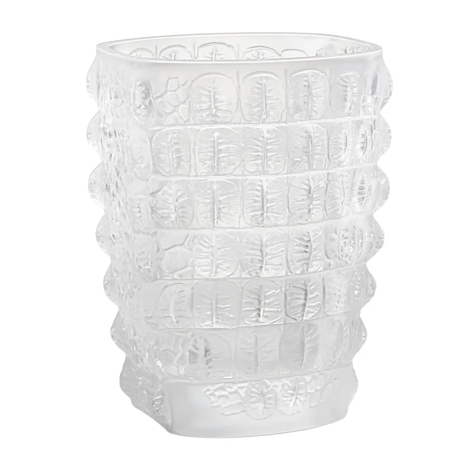 New Vase croco Lalique Vases|Vases Cristal Couleur