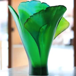 Clearance Vase Gm ginkgo daum Vases|Vases Cristal Couleur