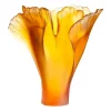 Hot Vase gm ginkgo daum Vases|Vases Cristal Couleur