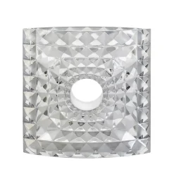 New Vase Géo Mario Botta & Lalique 2016 cire perdue Vases|Vases Cristal Couleur