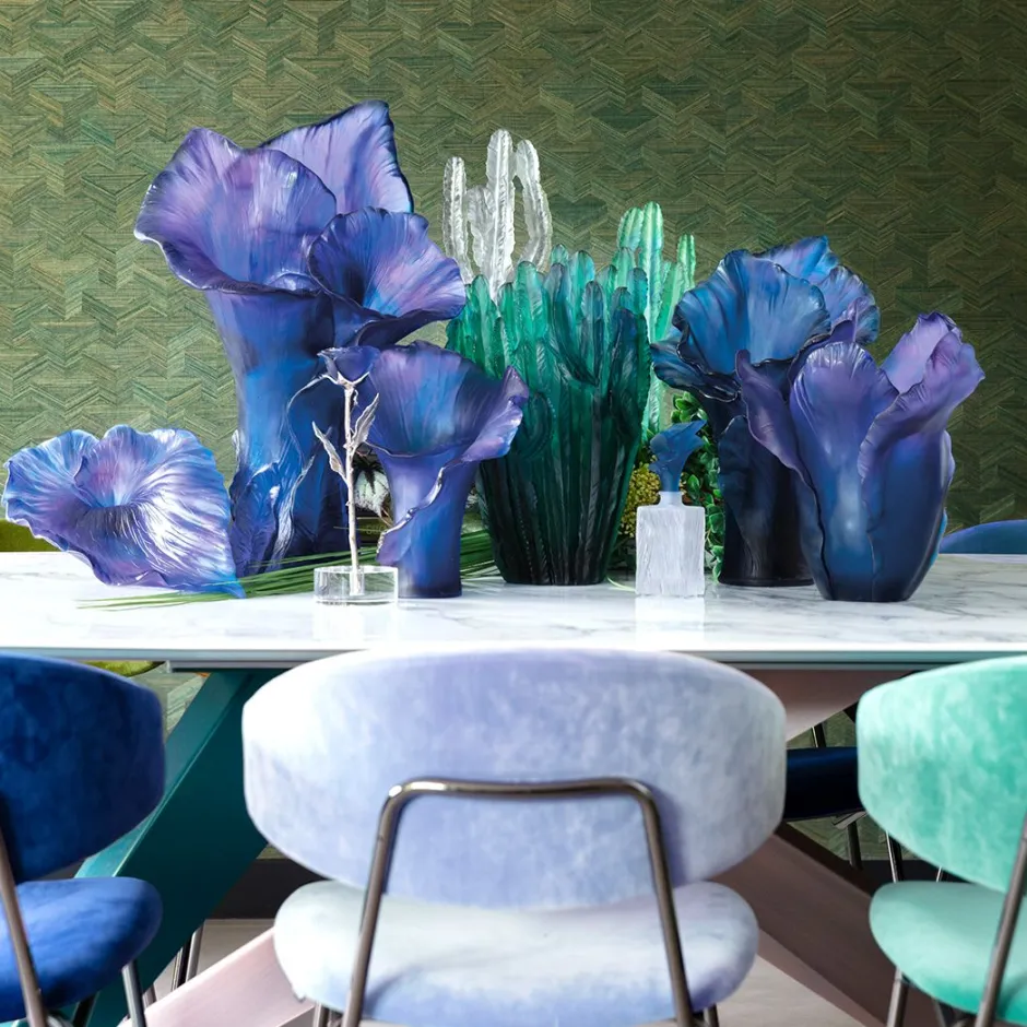 Sale Vase grand modèle arum daum Vases|Vases Cristal Couleur