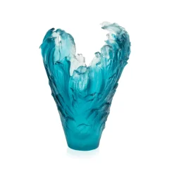 Online Vase Grand Modèle Dauphins Maya Daum Vases|Vases Cristal Couleur