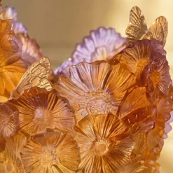 Vase grand modèle Or d’Abeille Daum Vases|Vases