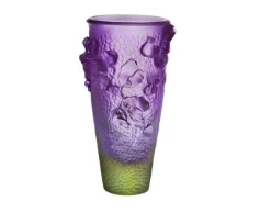 Clearance Vase haut jardin imaginaire daum Vases|Vases Cristal Couleur